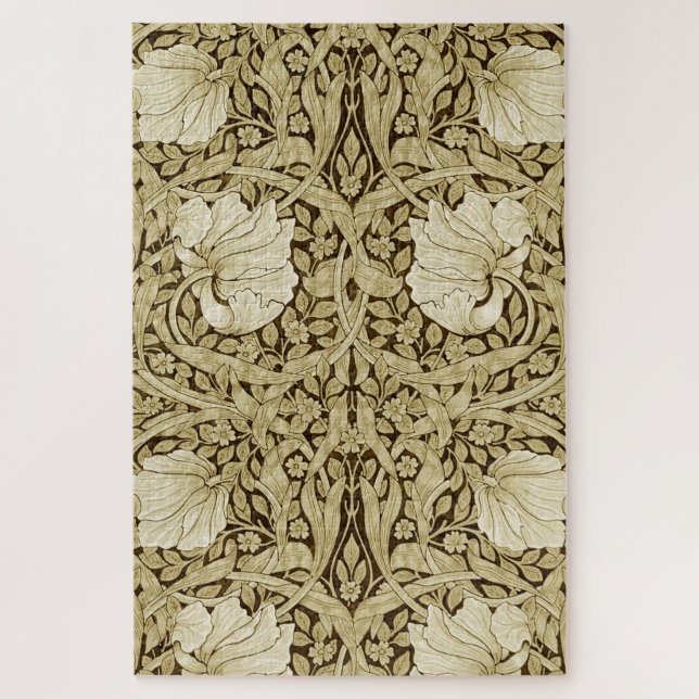 Puzzle Pimpernel Gold, William Morris (Vertical)