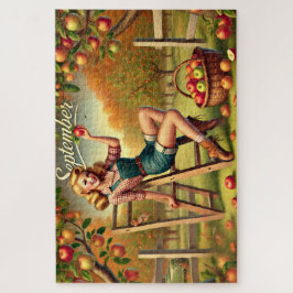 Puzzle Pin Up De La Cosecha De Países De Septiembre