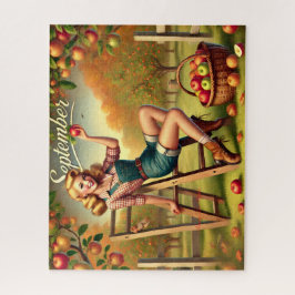 Puzzle Pin Up De La Cosecha De Países De Septiembre