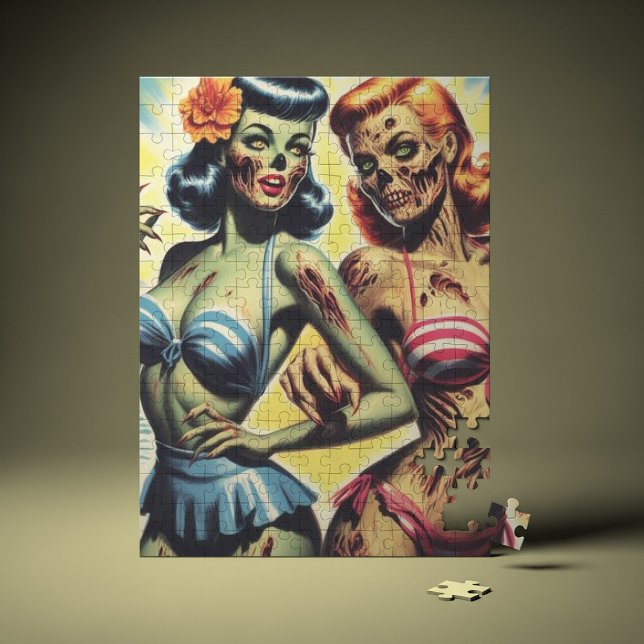 Puzzle Pin-ups Retro Zombie (Subido por el creador)