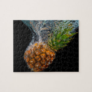 Puzzle Piña en agua