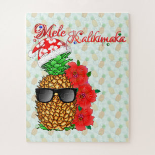 Puzzle Piña Mele Kalikimaka