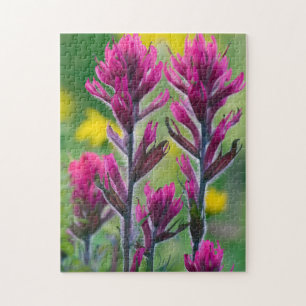 Puzzle Pincel de pintura lila