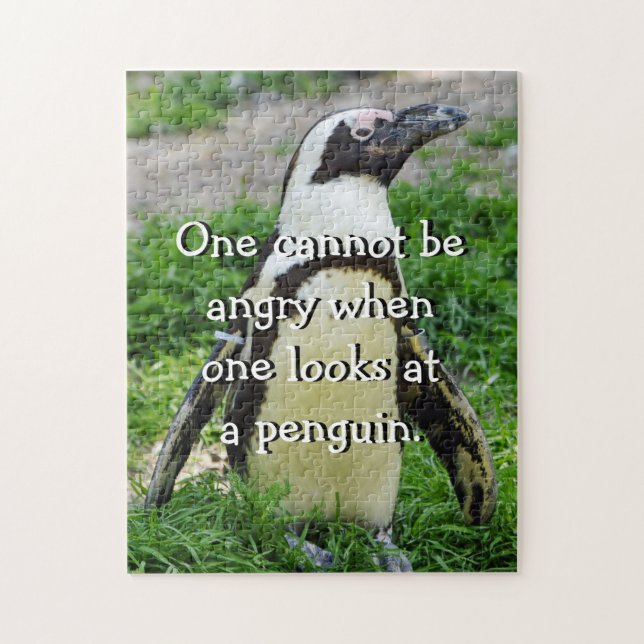 Puzzle Pingüino africano (Vertical)