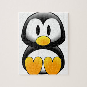Puzzle Pingüino de bebé gracioso