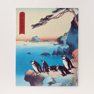 Puzzle Pingüinos Africanos, Viento del Cabo - Arte Japoné