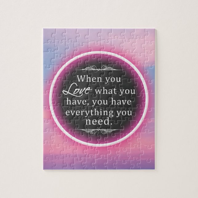 Puzzle Pink Clouds (Vertical)