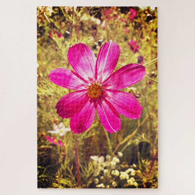 Puzzle pink cosmos (Vertical)