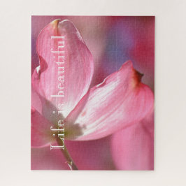 Puzzle Pink Dogwood Flowers