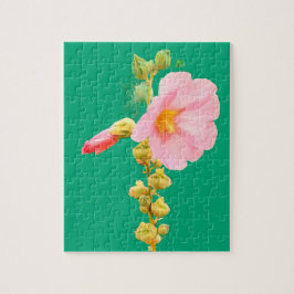 Puzzle Pink flower