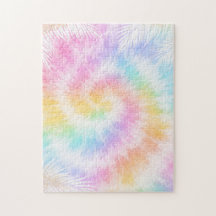 Pink Pastel Tie Dye Girly Chic                    