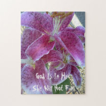 Pink Stargazer Dios está en ella No caerá