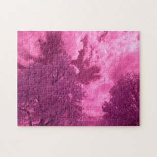 Puzzle Pinkish Hues Infrared Cloud