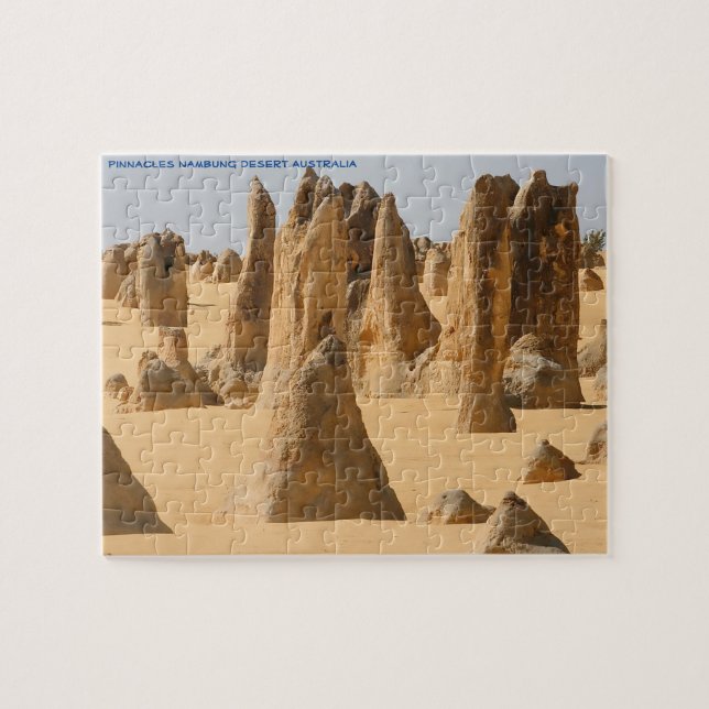 Puzzle Pinnacels Nambung Desert Australia (Horizontal)