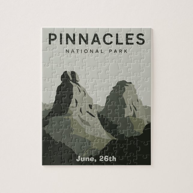 Puzzle Pinnacles Parque nacional Personalizado Viajes art (Vertical)