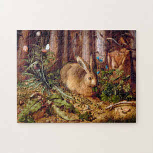 Puzzle Pintado de conejo Hans Hoffmann