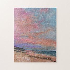 Puzzle Pintado de playa Bella Artes Beach Seascape