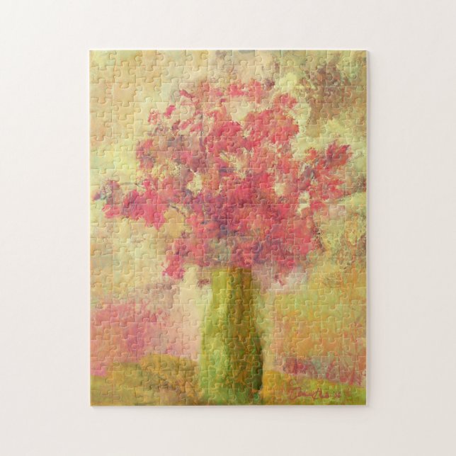 Puzzle Pintado de vida de Bouquet en otoño (Vertical)