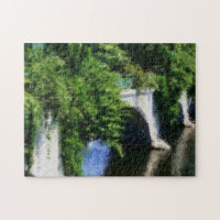 Pintado Impresionante De Fotografías Del Puente De