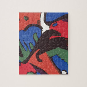 Puzzle Pintado Wassily Kandinsky Franz Marc Blue Rider