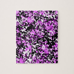 Puzzle Pintar con mesetas en Orquídea