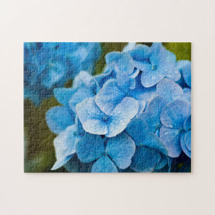 Puzzle Pintor Blue Hydrangea Jigsaw