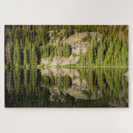 Puzzle Pintor de reflexión de Bear Lake casi imposible