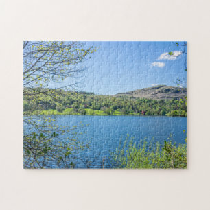 Puzzle Pintor del lago Grasmere