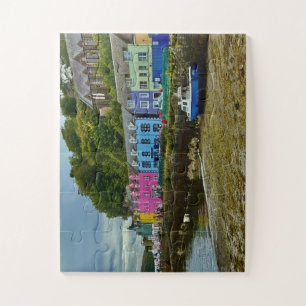 Puzzle Pintoresco puerto de Portree   Isla de Skye