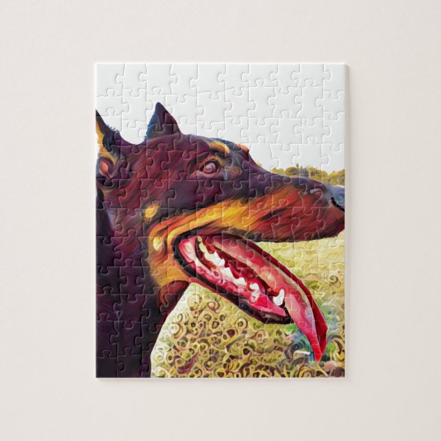 Puzzle Pintura 3 del remolino de Doerman (Vertical)