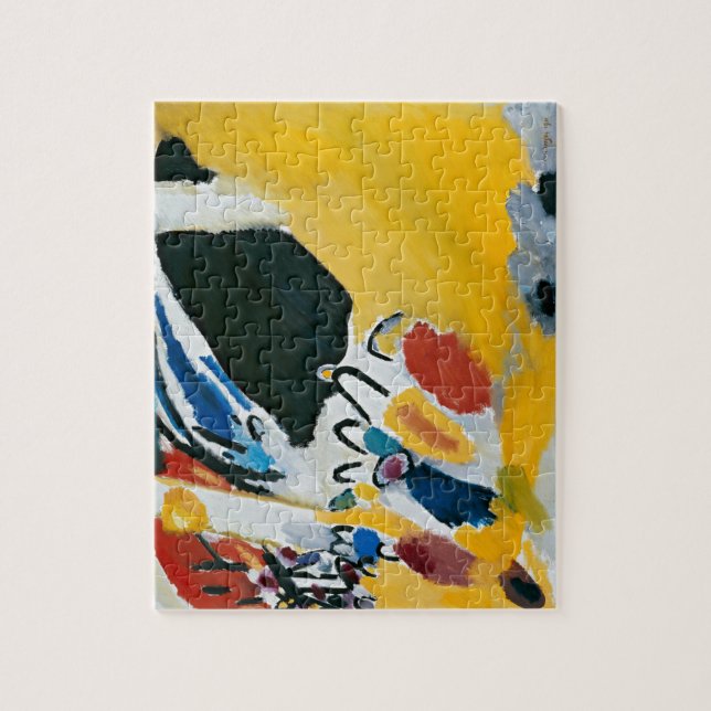 Puzzle Pintura abstracta del concierto de Kandinsky Impre (Vertical)