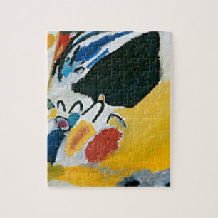 Puzzle Pintura abstracta del concierto de Kandinsky Impre