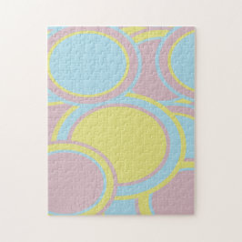 Puzzle Pintura abstracta moderna de Pastel
