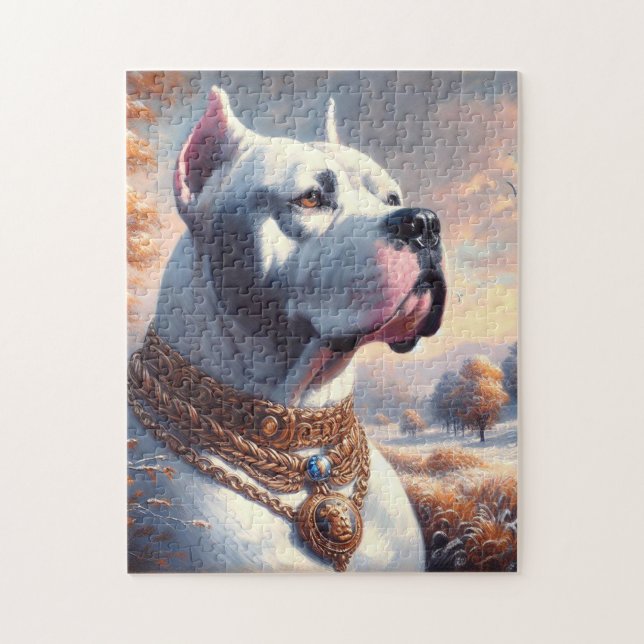 Puzzle Pintura argentina retro dogo (Vertical)