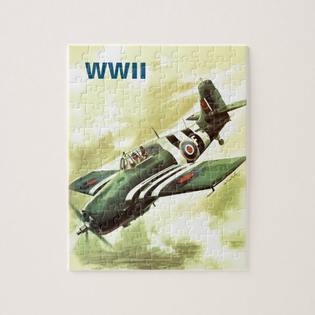 Puzzle Pintura artística de la Segunda Guerra Mundial de  (Vertical)
