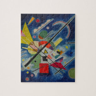 Puzzle Pintura azul de Kandinsky