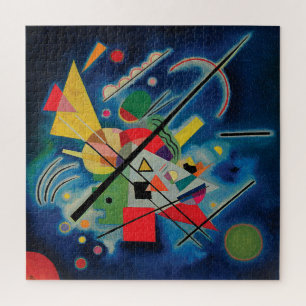 Puzzle Pintura azul de Wassily Kandinsky