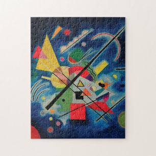 Puzzle Pintura azul de Wassily Kandinsky