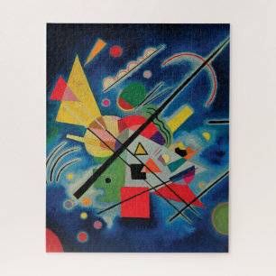 Puzzle Pintura azul de Wassily Kandinsky