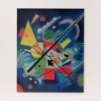 Puzzle Pintura azul de Wassily Kandinsky