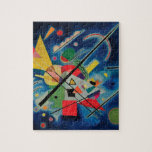 Puzzle Pintura azul de Wassily Kandinsky<br><div class="desc">Pintura azul de Wassily Kandinsky.
Visite por favor mi tienda para un diseño más interesante y más opción del color.
=> zazzle.com/colorfulworld*</div>