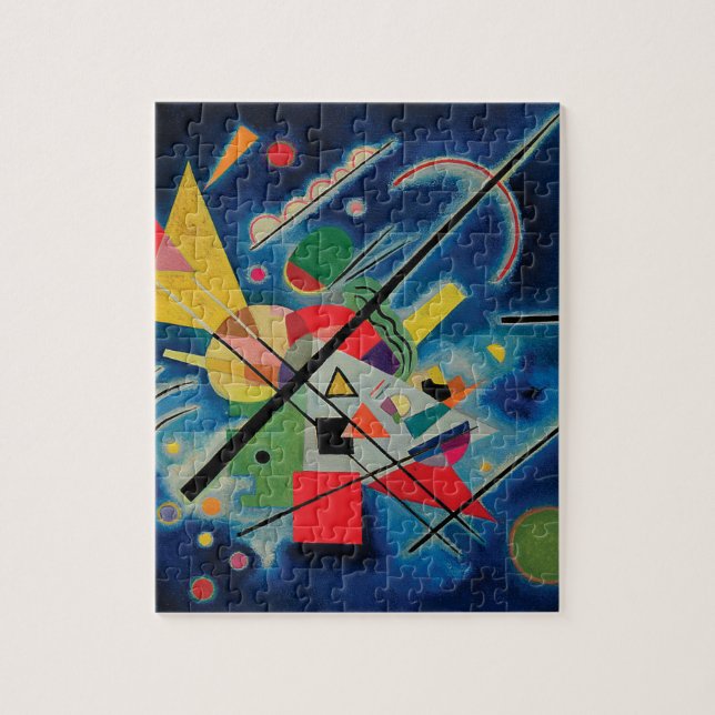 Puzzle Pintura azul de Wassily Kandinsky (Vertical)