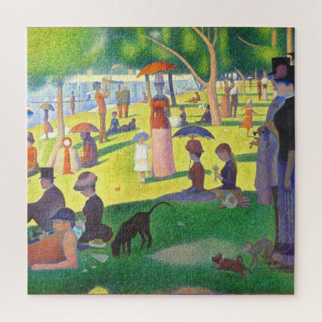 Puzzle Pintura Bella Artes de Georges Seurat La Grande Ja (Vertical)