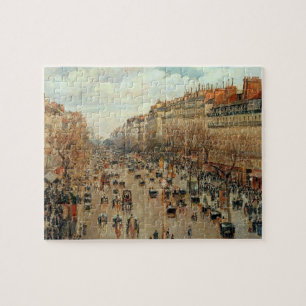 Puzzle Pintura Camille Pissarro Boulevard Montmartre