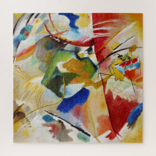 Puzzle Pintura con centro verde de Wassily Kandinsky