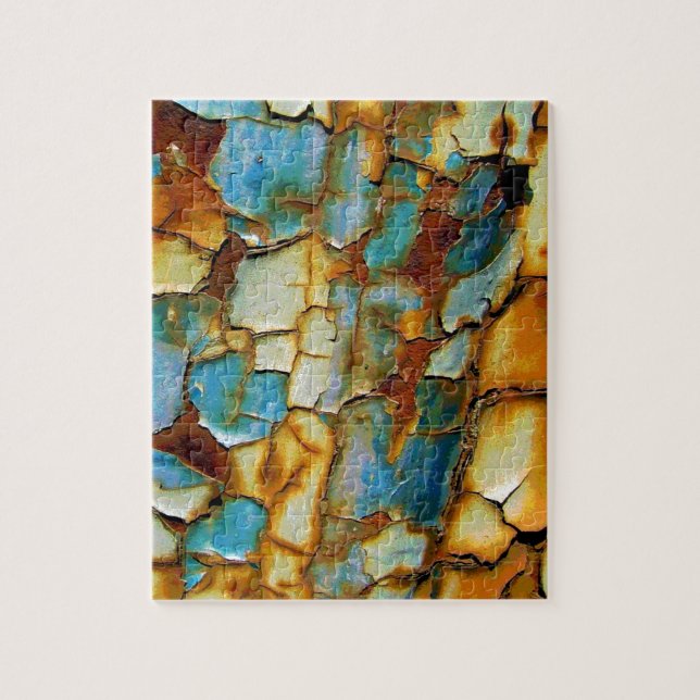 Puzzle Pintura con grietas (Vertical)