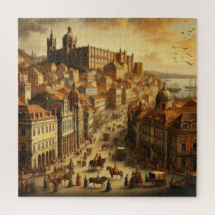 Puzzle Pintura de aceite del Renacimiento
