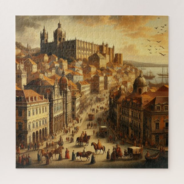 Puzzle Pintura de aceite del Renacimiento (Vertical)