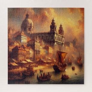 Puzzle Pintura de aceite del Renacimiento