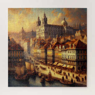 Puzzle Pintura de aceite del Renacimiento